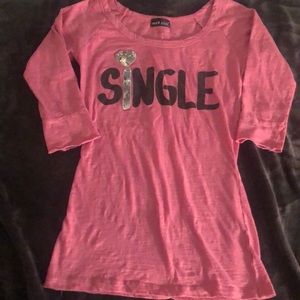 Wet seal 3/4 sleeve shirt